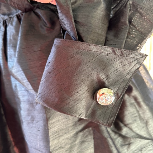 Fabulous Retro Faux Silk Shantung Dress - Picture 8 of 14